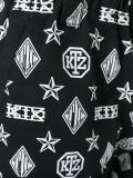 gathered pockets track pants