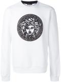 embroidered Medusa sweatshirt