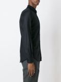 pocket print detail shirt