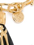 skeleton hand tassel keychain