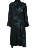 tie-dye shirt dress 