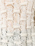 open knit jumper