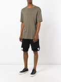 layered cuff shorts