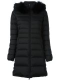 padded fur lined coat