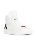 'House Check' hi-top sneakers