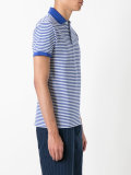 logo embroidered polo shirt