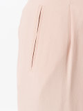cropped flared trousers