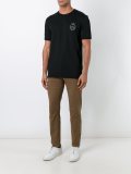 crown & bee embroidered T-shirt 