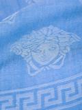 frayed Medusa pattern stole