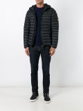 hooded padded jacket