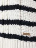 round neck striped jumper