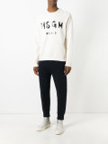 logo print sweatshirt