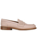 stud detail loafer shoes 