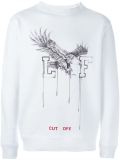 eagle print sweatshirt