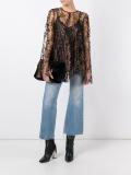 tulle overlayer blouse 