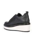 Slider wedged loafers