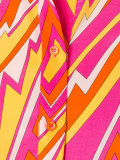 geometric print shirt
