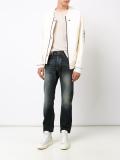 faded tapered jeans