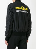 taxi embroidered bomber jacket