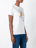 ski print T-shirt