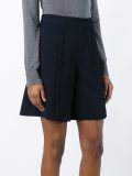 A-line buttoned shorts