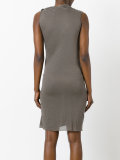 draped asymmetric dress