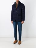 doubled padded blazer
