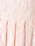 lace fit and flare dress