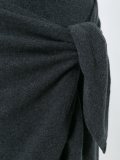 knot effect skirt