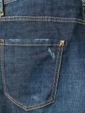 stonewashed denim shorts