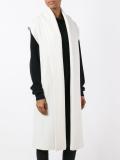 long sleeveless cardigan