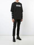 long sleeve layered T-shirt