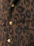 leopard print coat