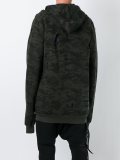 camouflage print hoodie 