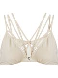 tulle stripped bra