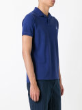 logo embroidered polo shirt