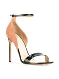 bicolour sandals 