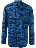 camouflage print shirt