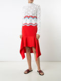 crochet rainbow top