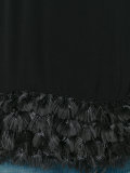 feathers trim blouse 
