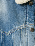 shearling denim jacket
