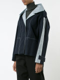 hooded anorak coat 