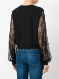lace detail blouse
