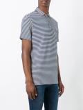 striped polo shirt
