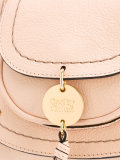Saddle crossbody bag