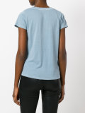 stylised skull print T-shirt  