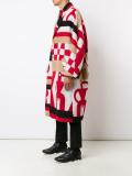 oversized single breasted coat