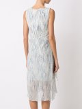 printed midi dress
