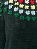 bow embellished knit