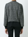 buttoned crop jacket